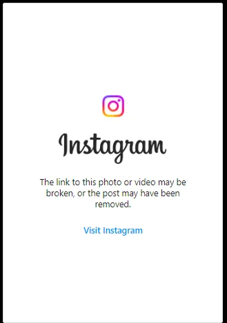 Instagram account